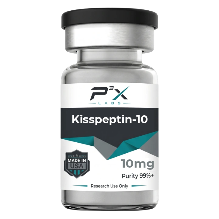 Kisspeptin-10 peptide vial by P3X Labs